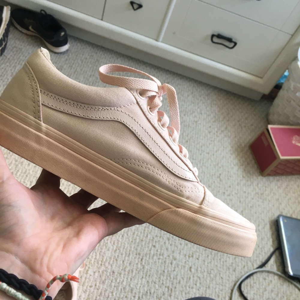 Blush Pink Vans!!